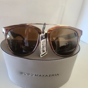 BCBGMAXAZRIA Brown Sunglasses